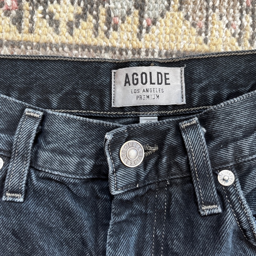 Agolde 90’s Pinch Waist size 25 in Black Tea